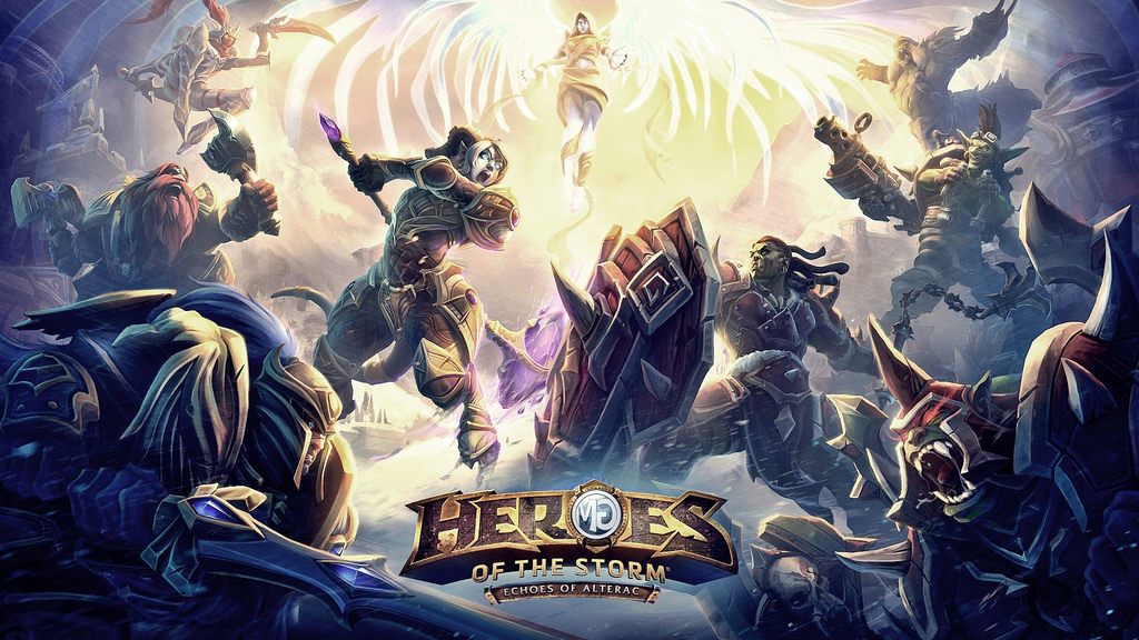 Discovery splash banner for EU | Heroes of the Storm - LFG Discord server