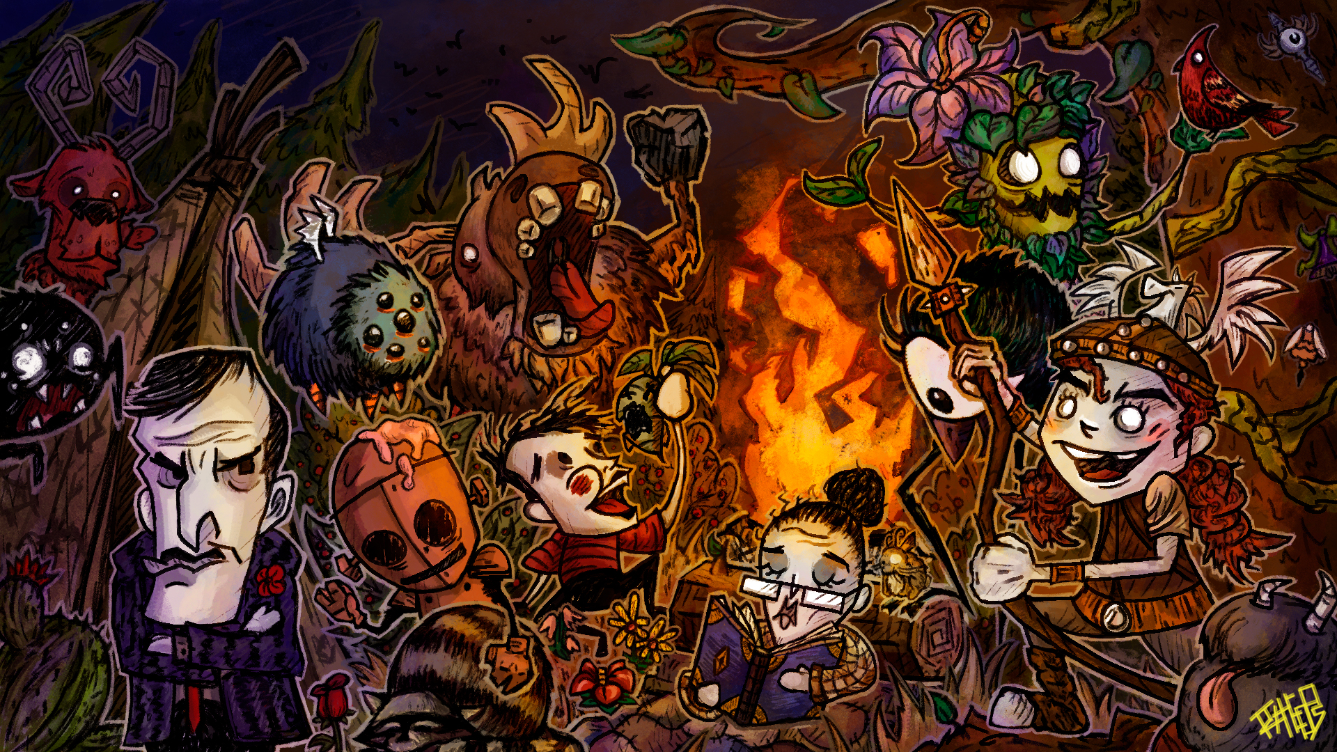 Discovery splash banner for DST RuCommunity Discord server
