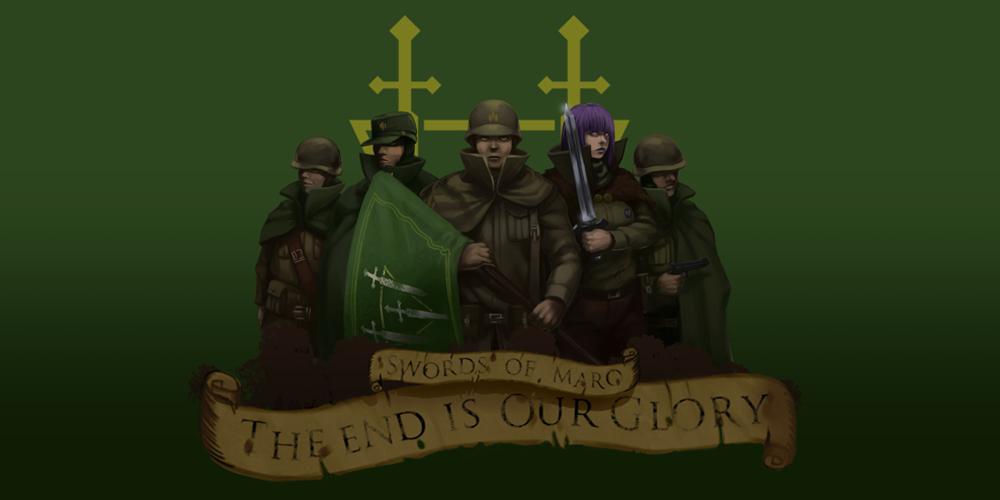 Discovery splash banner for Swords of Maro Discord server