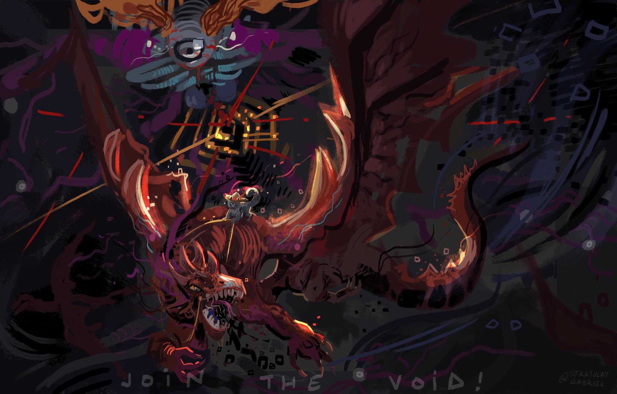 Discovery splash banner for The Swarm Discord server