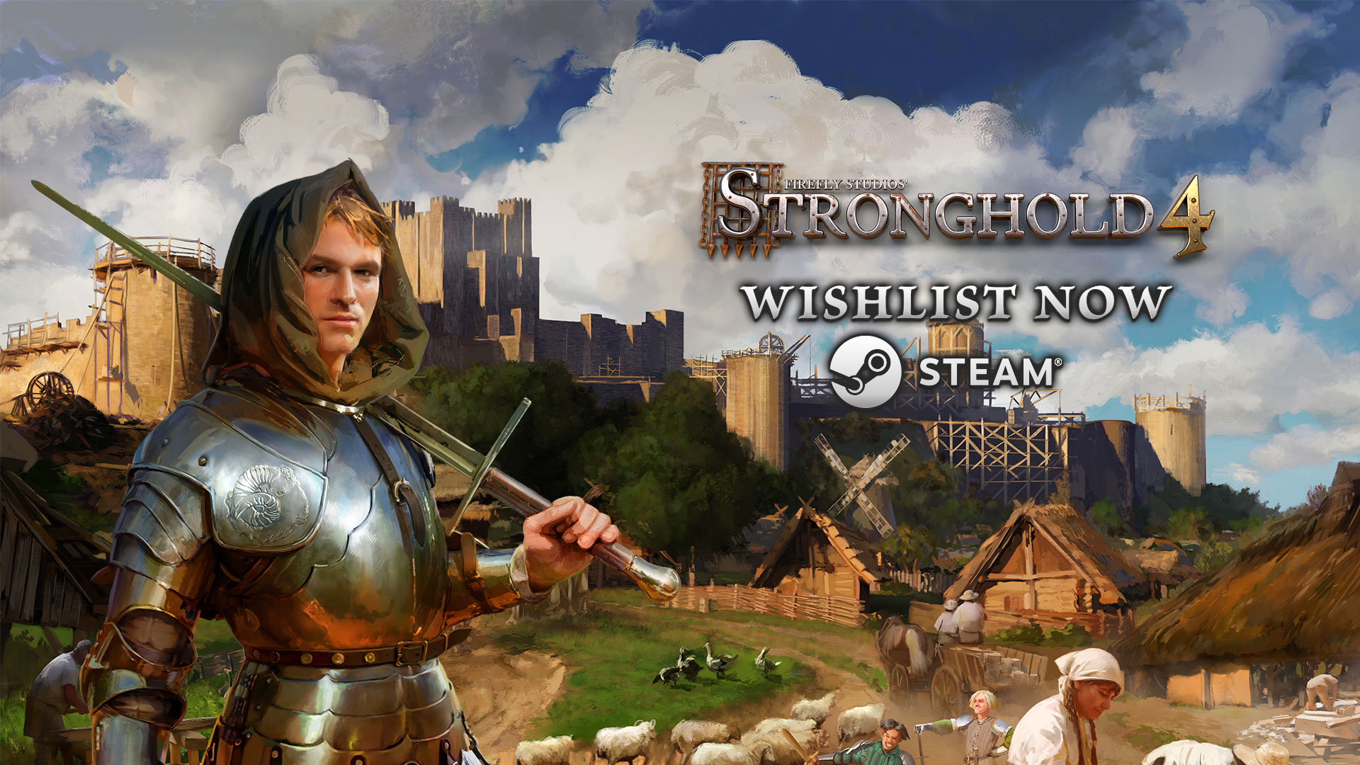 Discovery splash banner for Stronghold Official Discord server