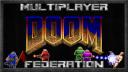 Discovery splash banner for Multiplayer Doom Federation Discord server