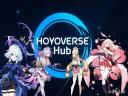 Discovery splash banner for HoYoverse Hub - Deutsch | Genshin Impact | Honkai: Star Rail | Zenless Zone Zero Discord server