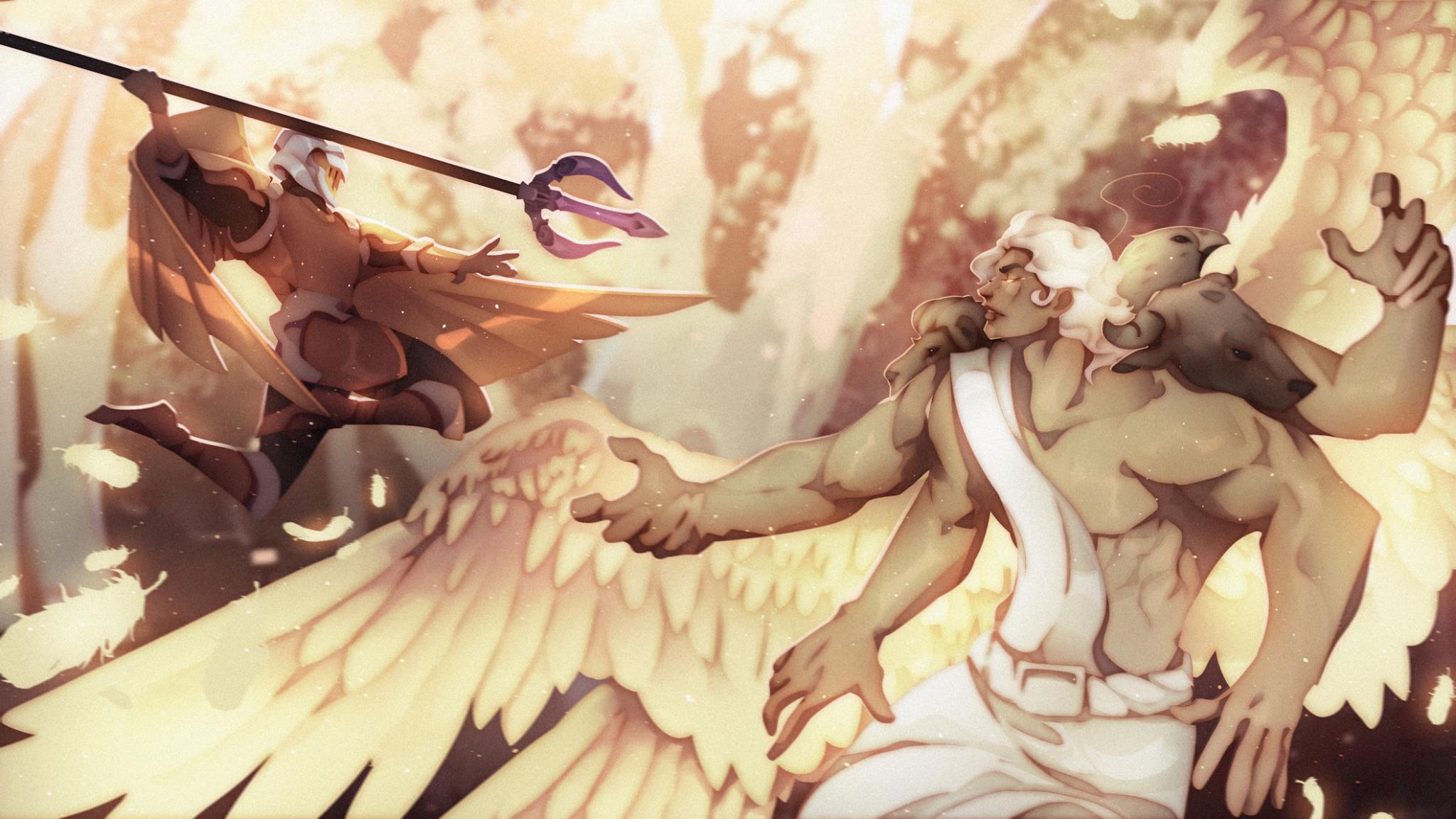 Discovery splash banner for Telos Realms | 1.5.2.10 | False Eden Discord server