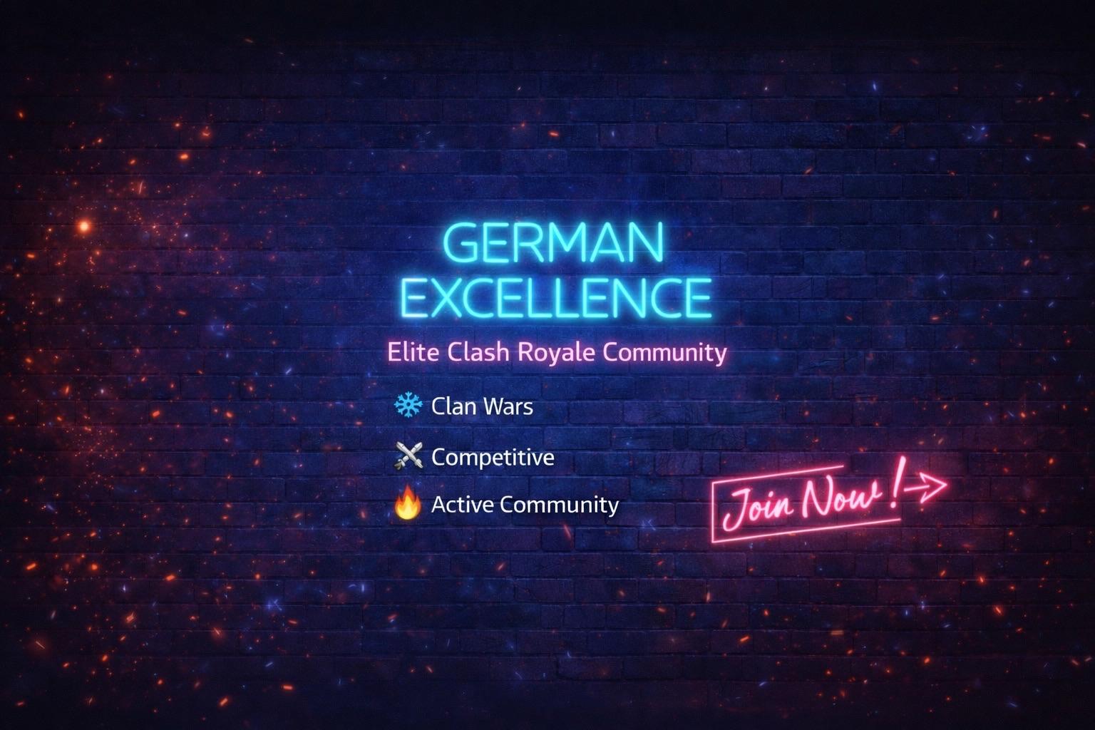 Discovery splash banner for German Excellence Discord server