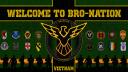Discovery splash banner for BRO-NATION Discord server