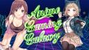 Discovery splash banner for Anime Gaming Galaxy Discord server
