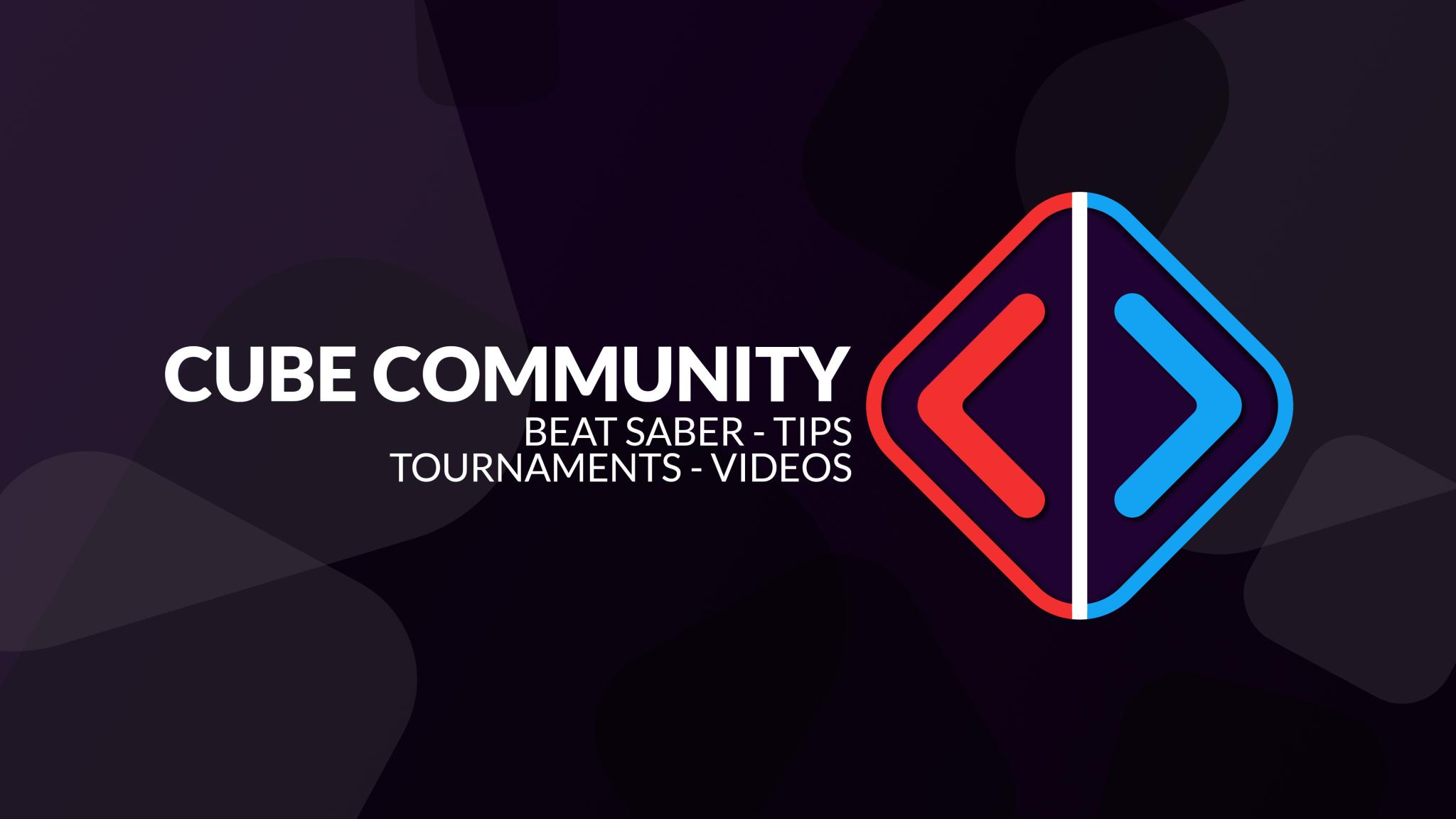 Discovery splash banner for Cube Community Discord server