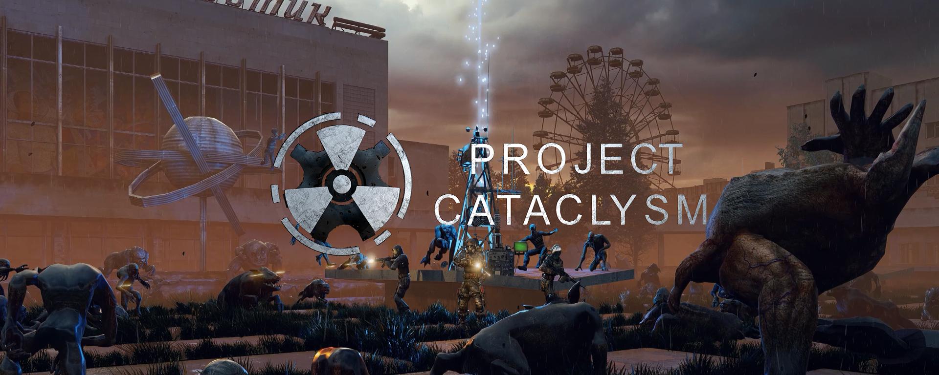Discovery splash banner for Project Cataclysm | RU Discord server