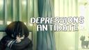 Discovery splash banner for Depressions Antidote | ・ anime chat help emojis art vc Discord server