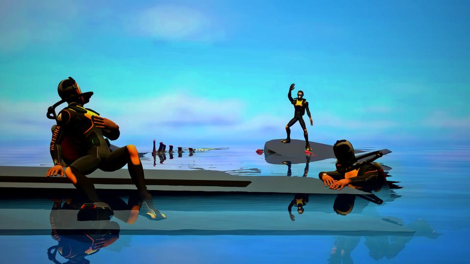 Discovery splash banner for Subnautica Nitrox (Official) Discord server