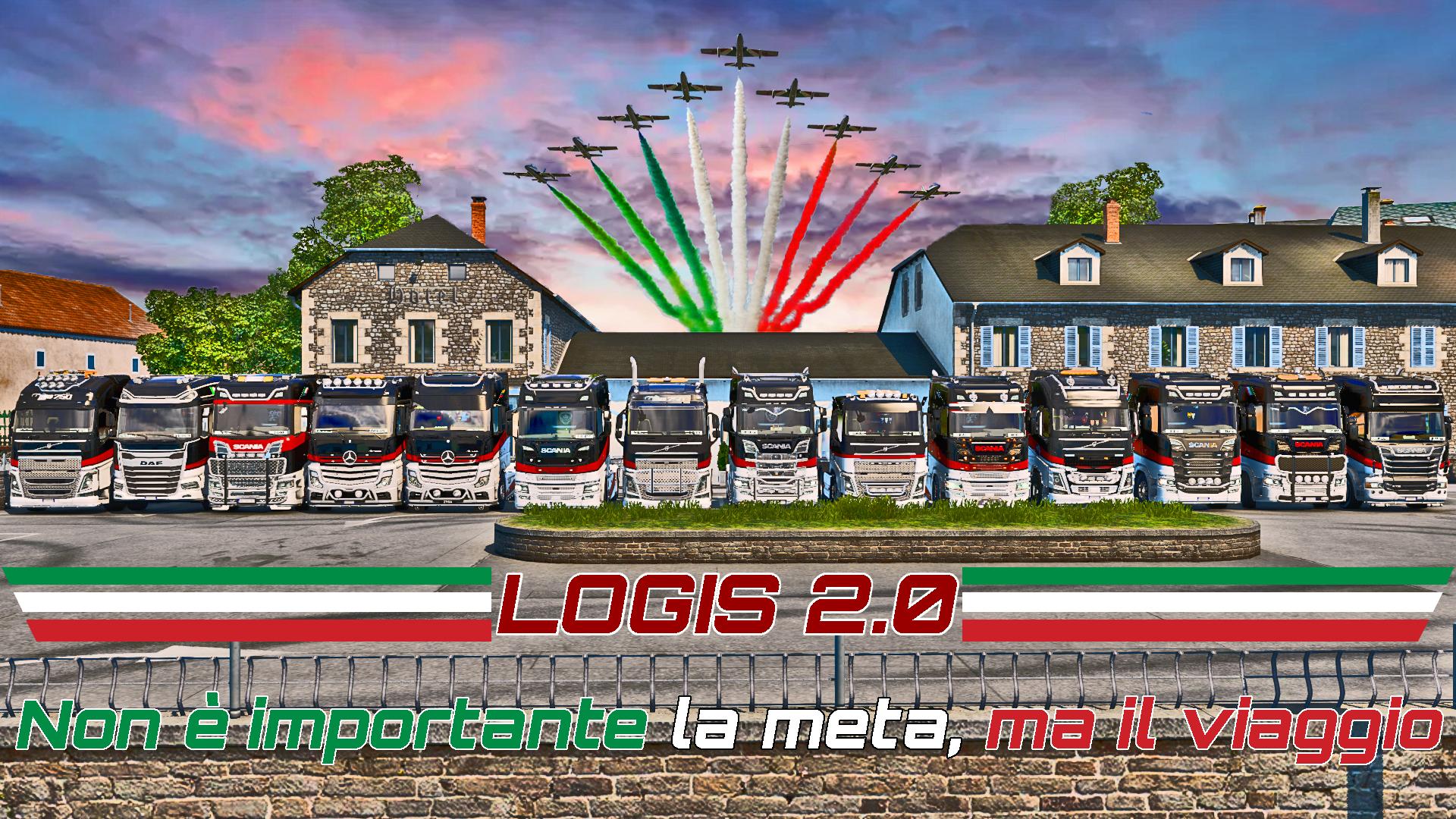 Discovery splash banner for Logis 2.0 Discord server