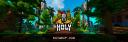 Discovery splash banner for HolyHCF Network Discord server