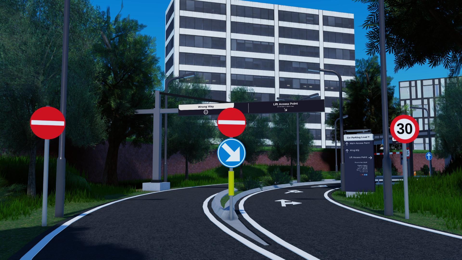 Discovery splash banner for Car Parking Level Discord server