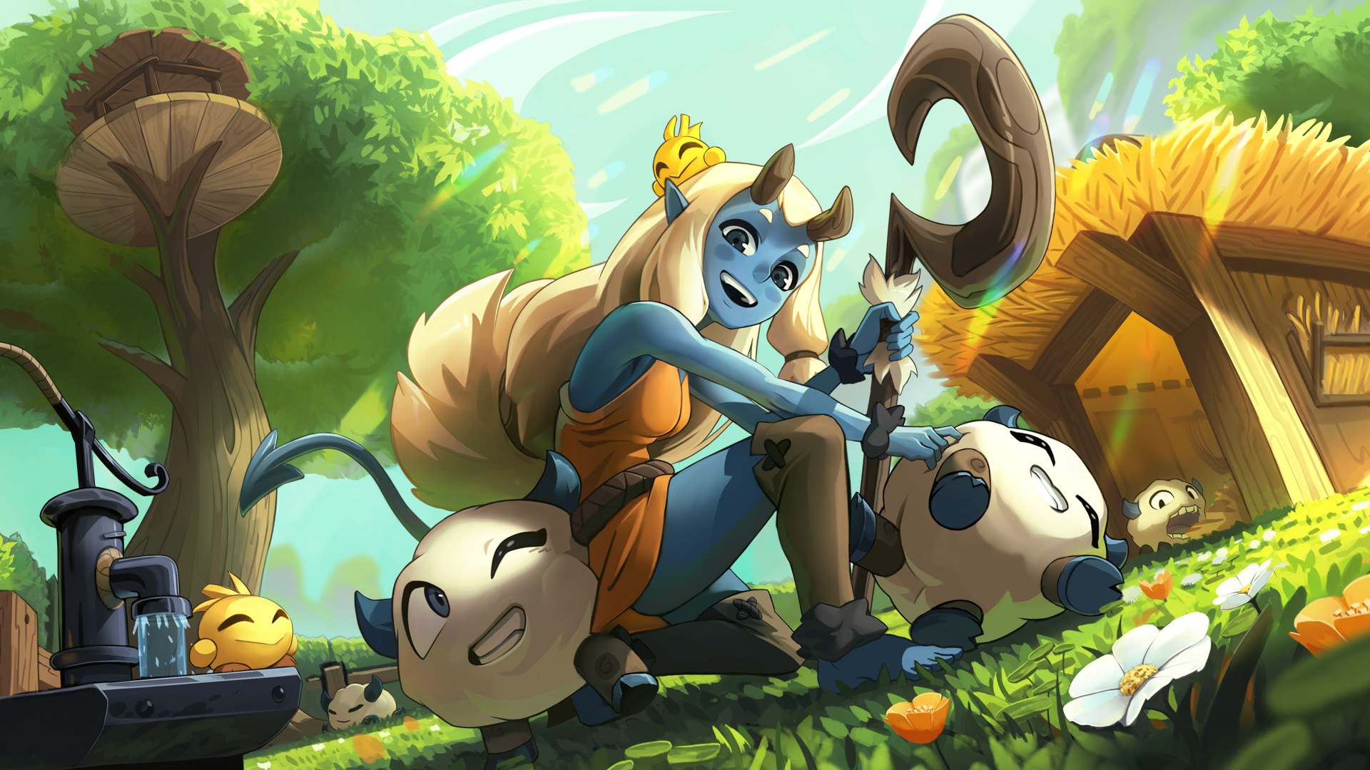Discovery splash banner for WAKFU Discord server