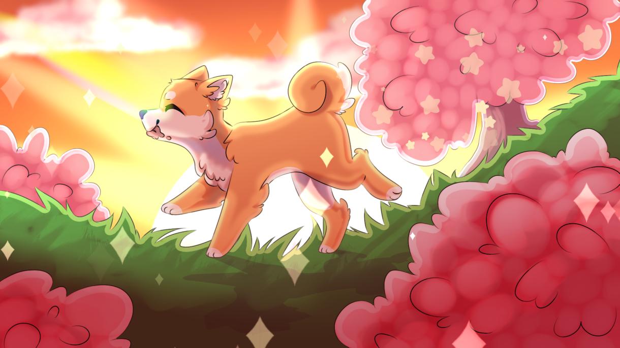 Discovery splash banner for Shiba ♡ サーバー Social & Anime Discord server