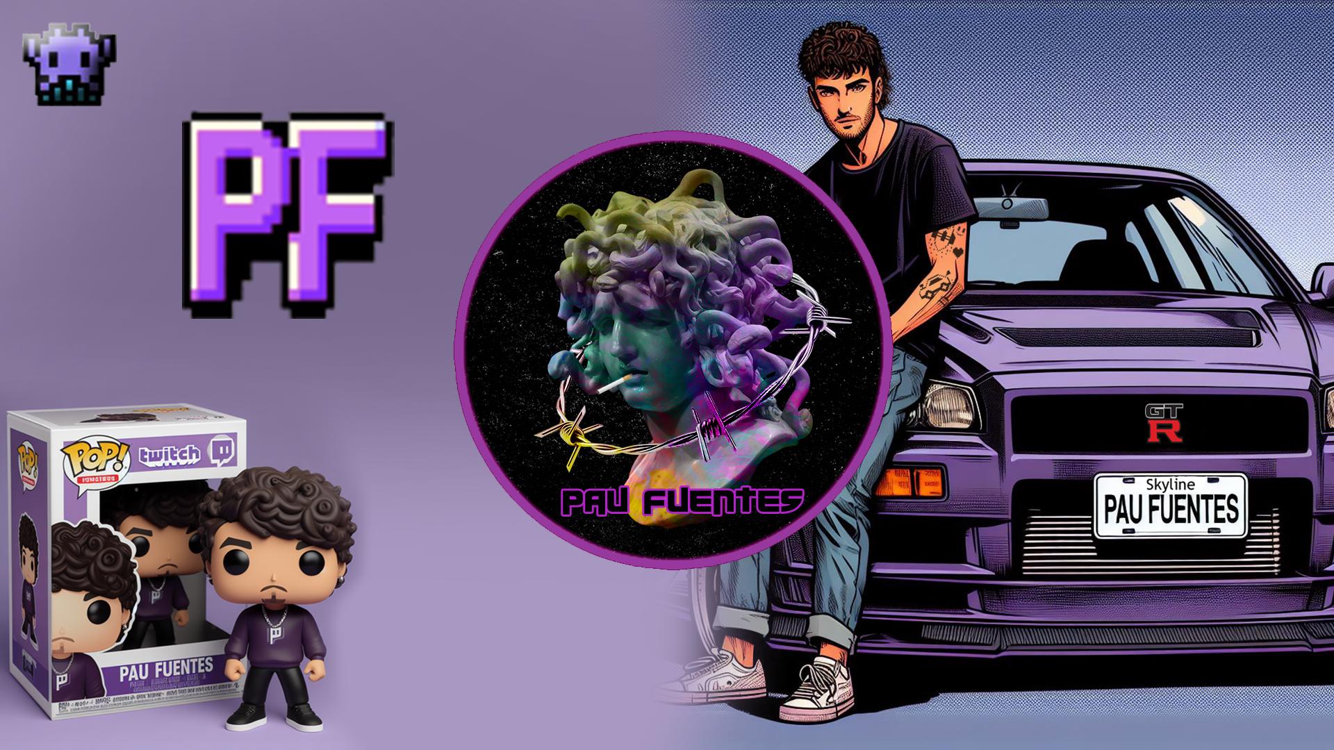 Discovery splash banner for Pau Fuentes Town Discord server