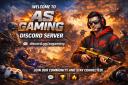 Discovery splash banner for AS GAMING Discord server