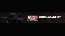 Discovery splash banner for Rust Admin Academy Discord server