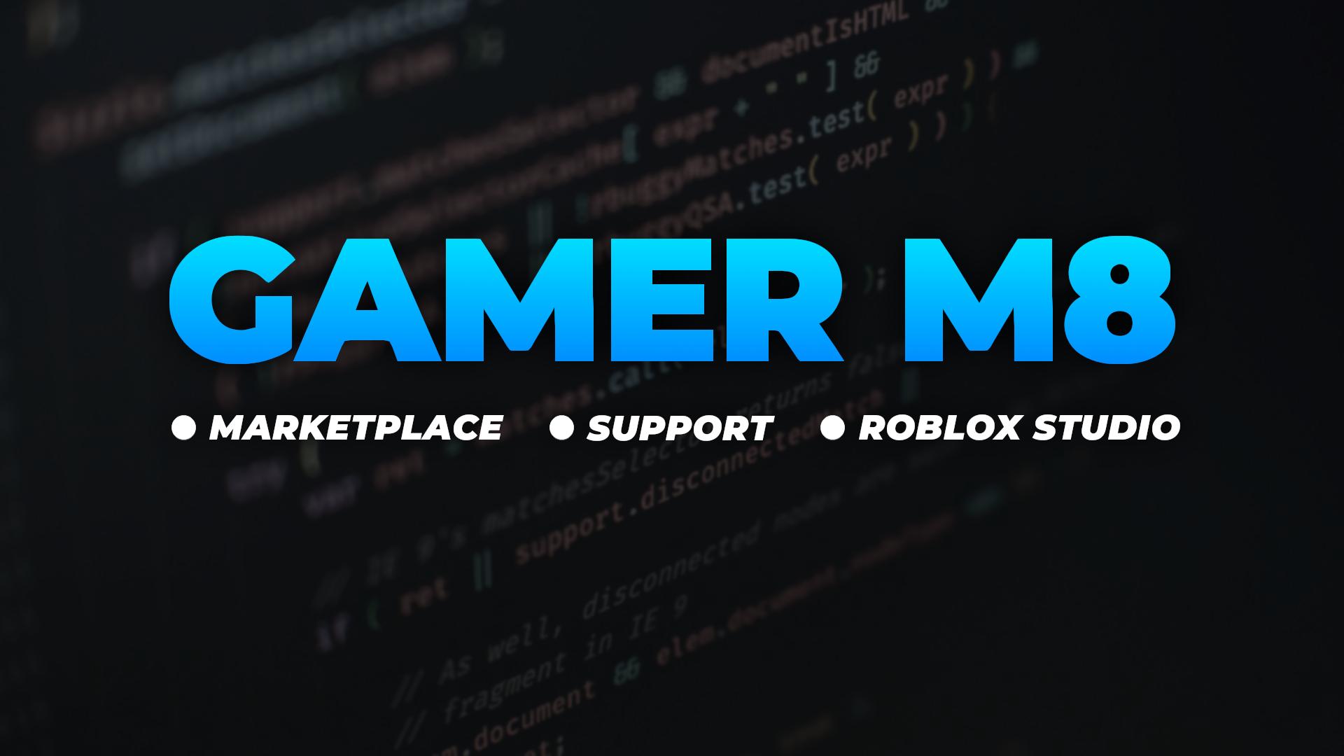 Discovery splash banner for Gamer M8 YT Discord server