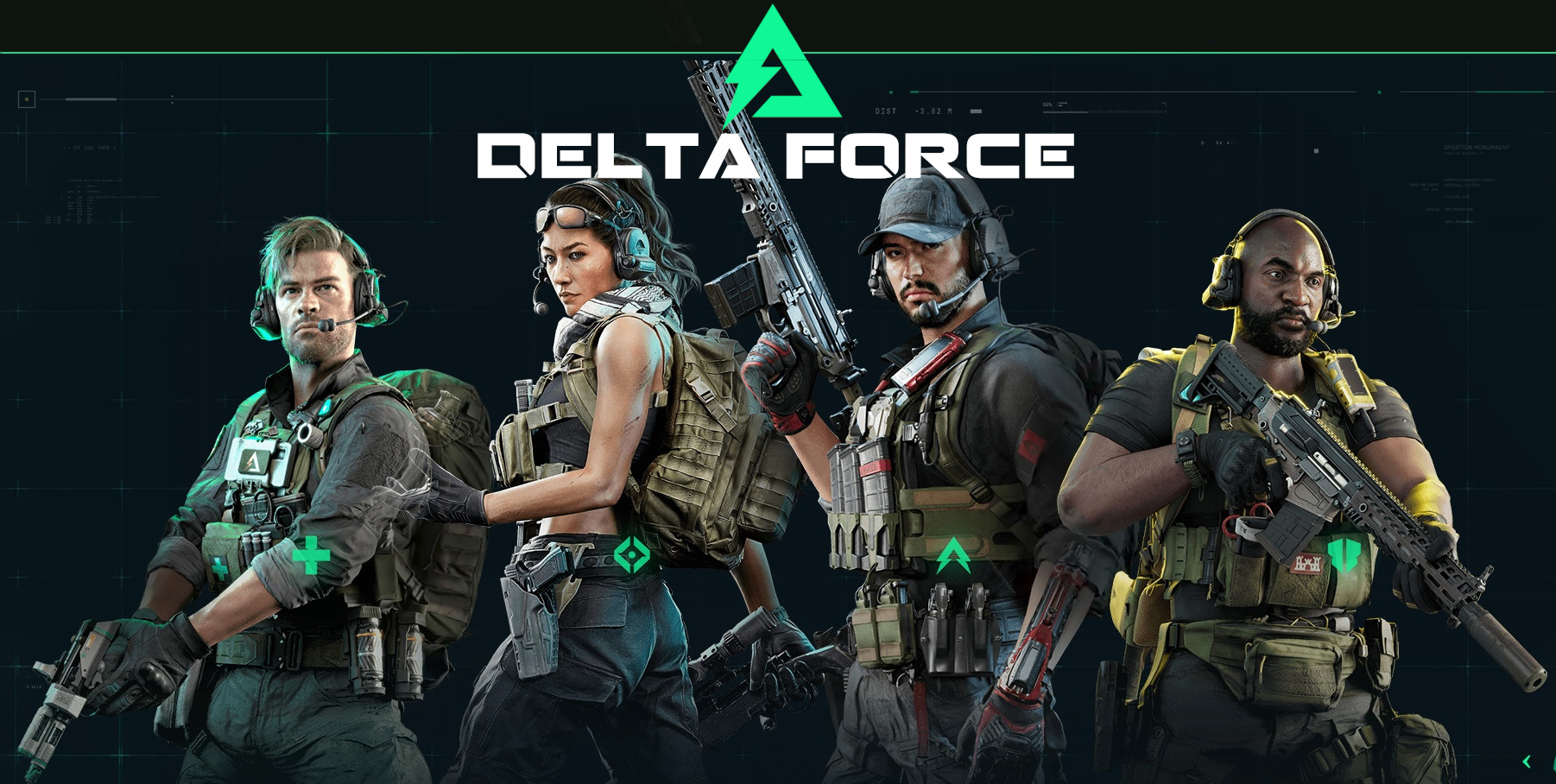 Discovery splash banner for DELTA FORCE СНГ Discord server