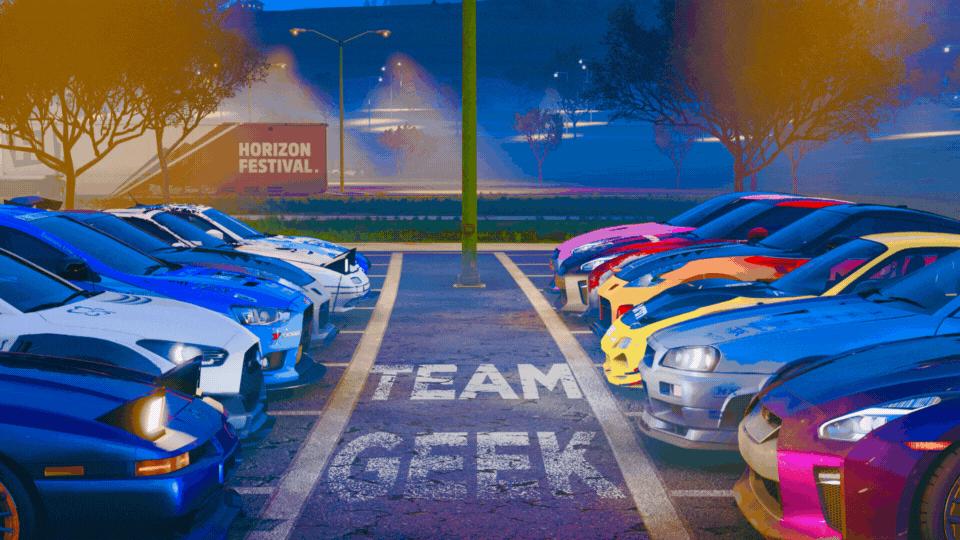 Discovery splash banner for Forza Horizon 6/5 - FRANCE - TEAMGEEK Discord server