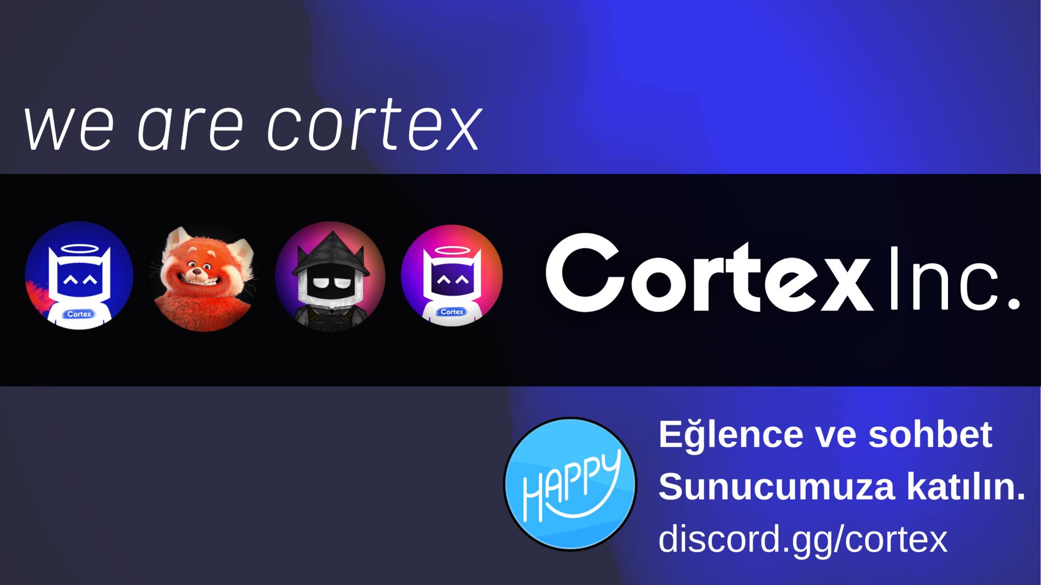 Discovery splash banner for CortexAI.io Discord server