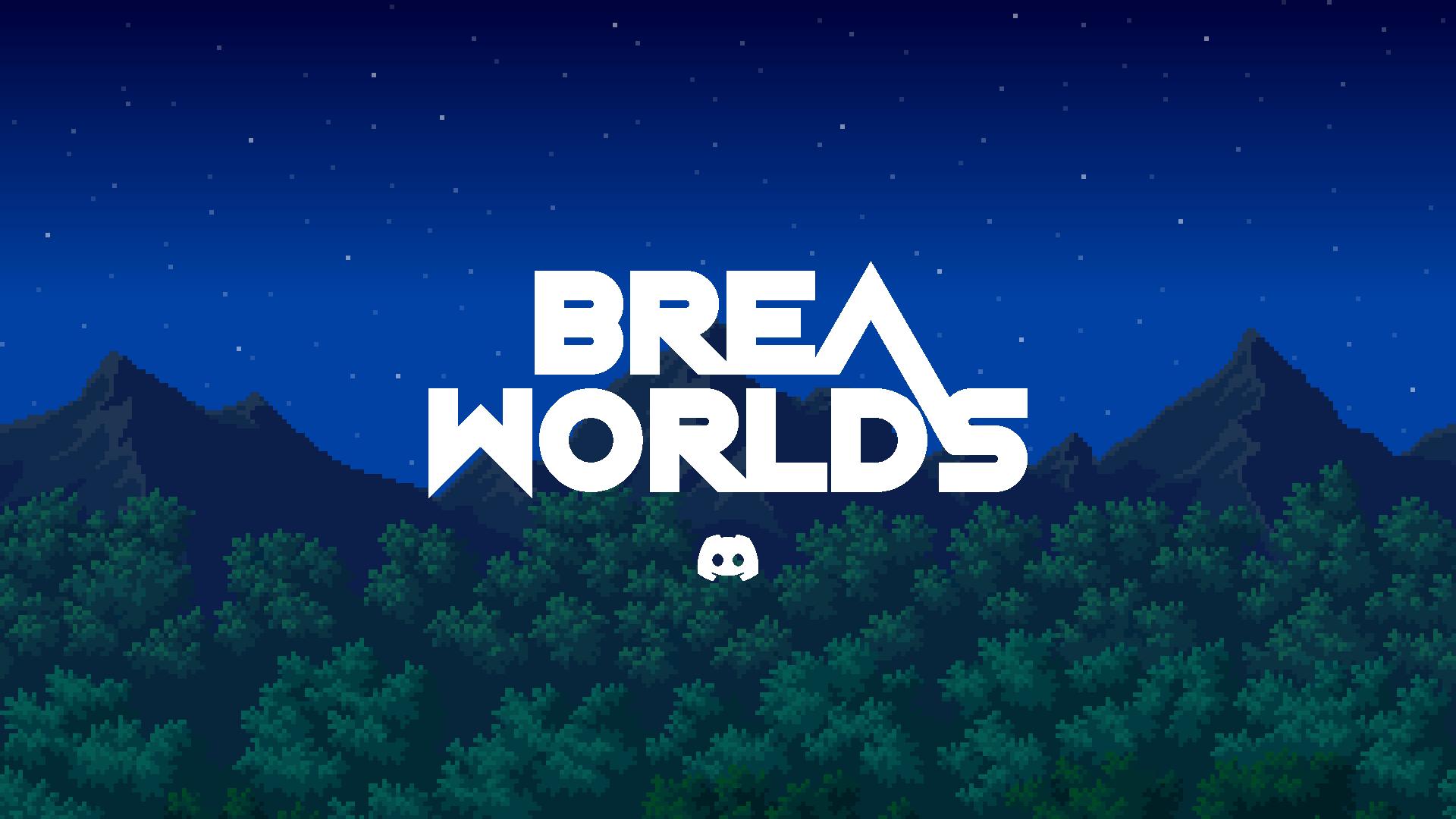 Discovery splash banner for Breaworlds Discord server