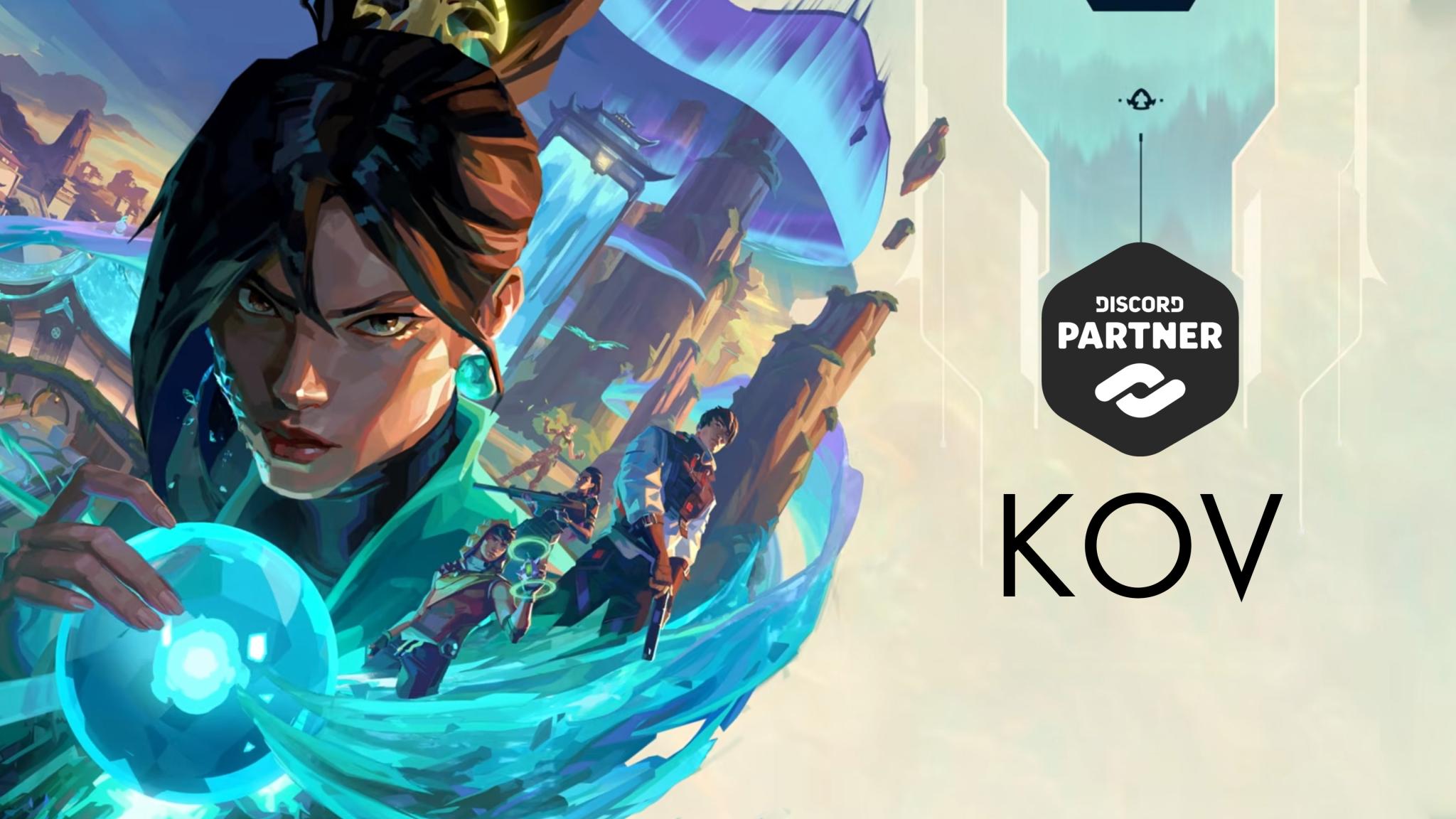 Discovery splash banner for 발로란트 디스코드│KOV (VALORANT KR) Discord server