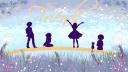 Discovery splash banner for Friends Discord server