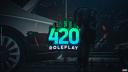 Discovery splash banner for 420 Roleplay Discord server