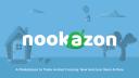 Discovery splash banner for Nookazon Discord server