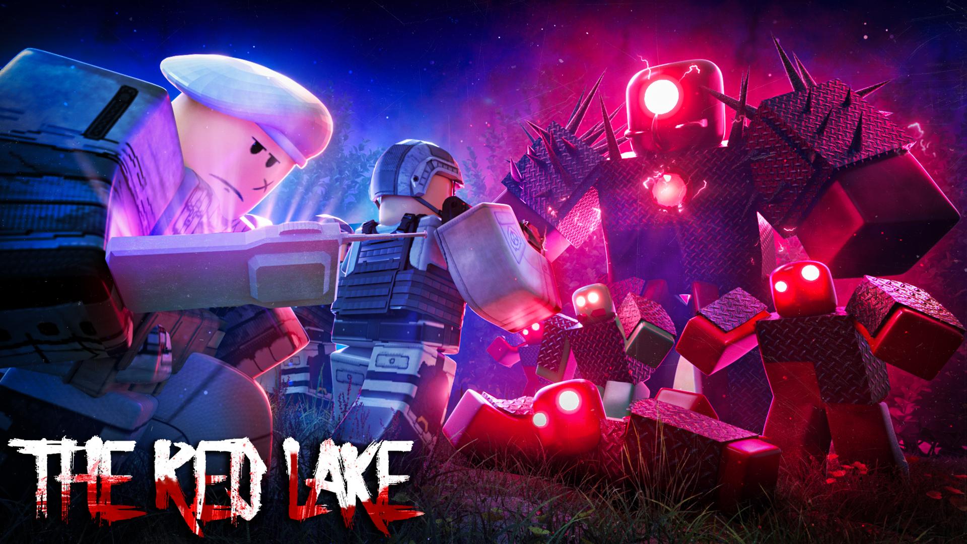 Discovery splash banner for The Red Lake Discord server
