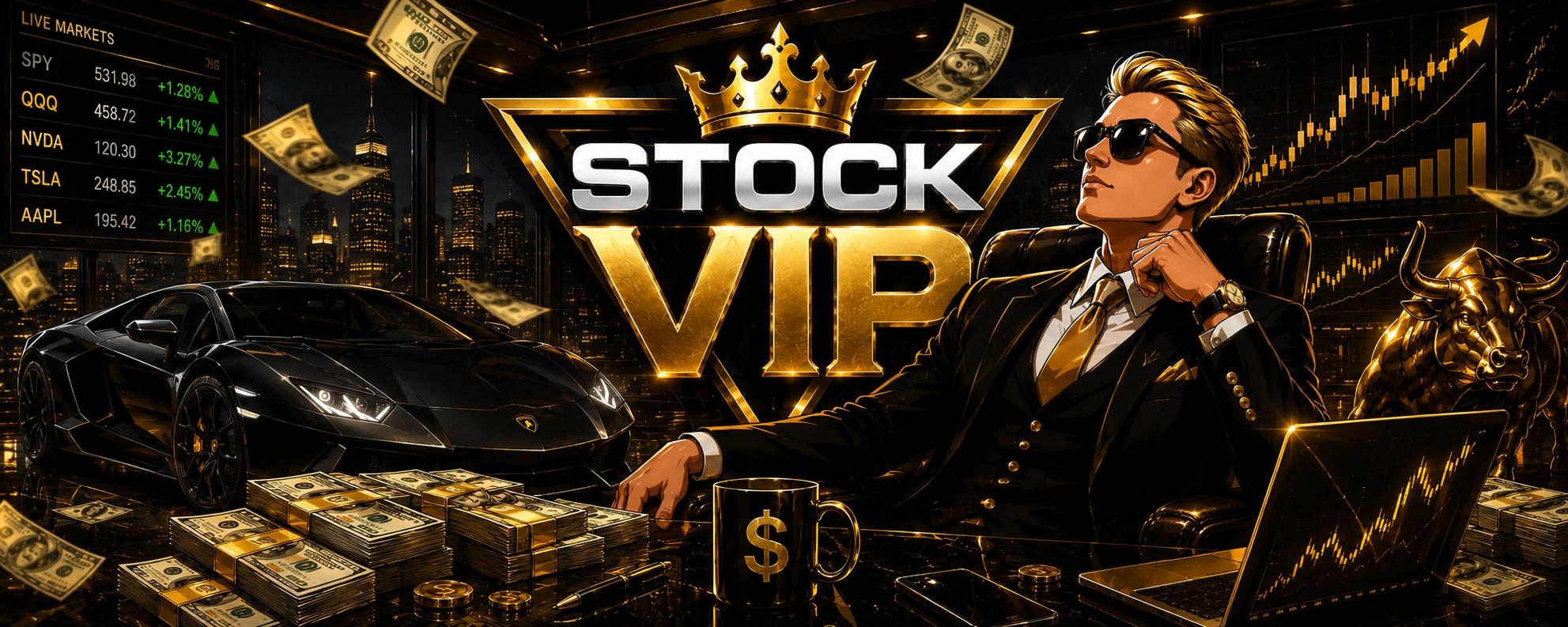 Discovery splash banner for Stосk VIP Discord server