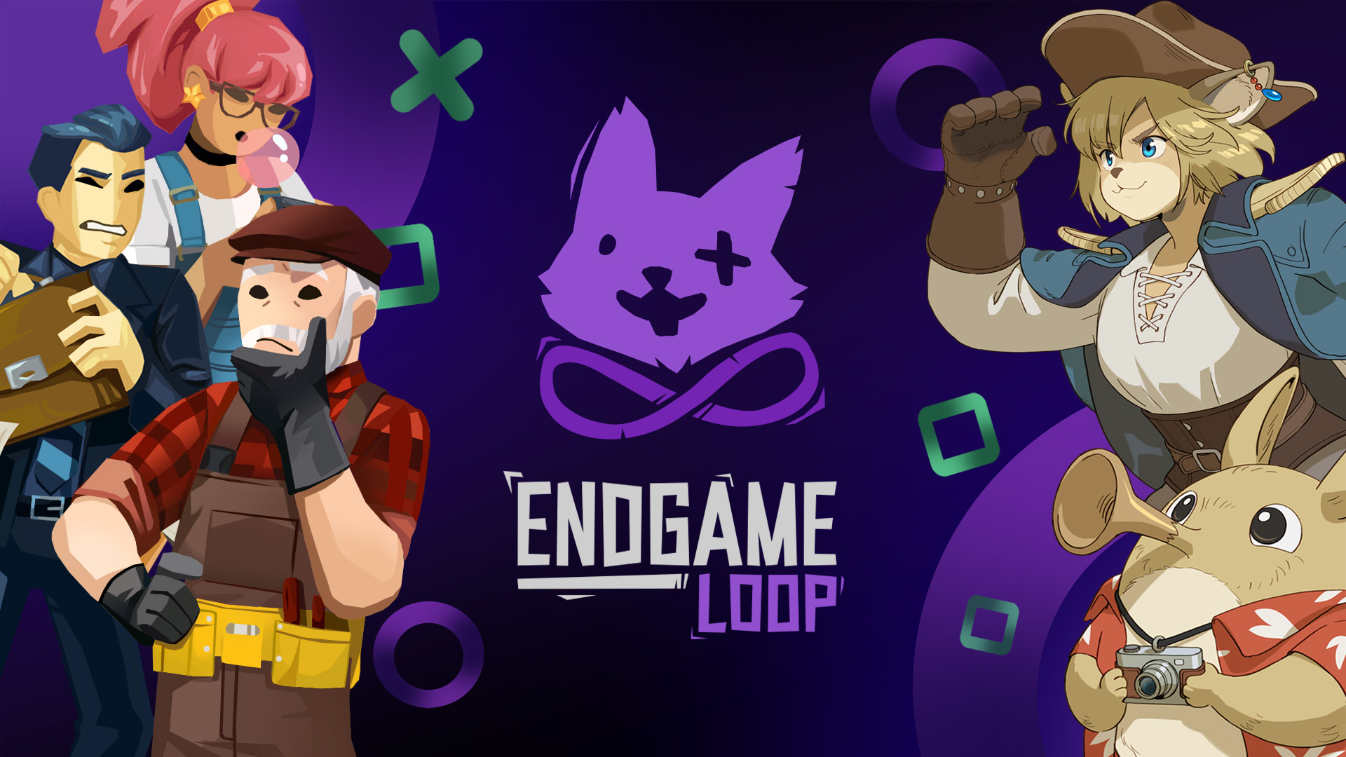 Discovery splash banner for EndGameLoop Games Discord server