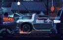 Discovery splash banner for Back to The Future Discord Discord server