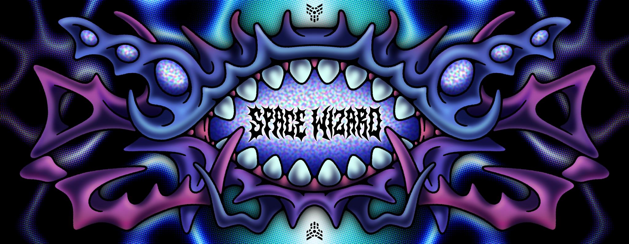 Discovery splash banner for the wizard council Discord server