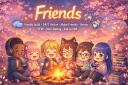 Discovery splash banner for Friends | Friendly ⋅ 24/7 Active ⋅ Make Friends ⋅ Anime ⋅ non dating ⋅ ask2dm ⋅ asktodm ⋅ sfw Discord server