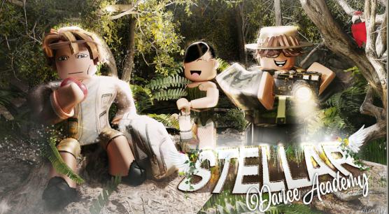 Discovery splash banner for Stellar Dance Academy Discord server