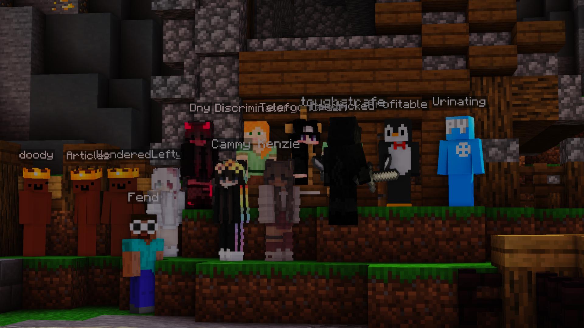 Discovery splash banner for MCsniperGO Discord server