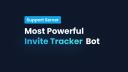 Discovery splash banner for Invite Tracker Support Discord server