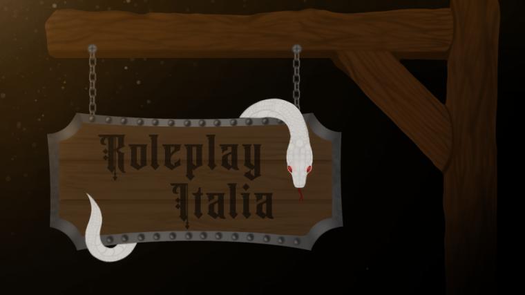 Discovery splash banner for Roleplay Italia Discord server