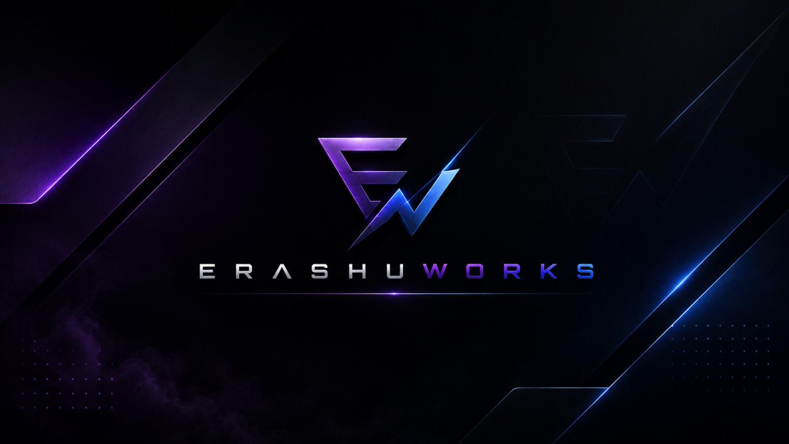 Discovery splash banner for ❄ Erashu Works ❄ Discord server