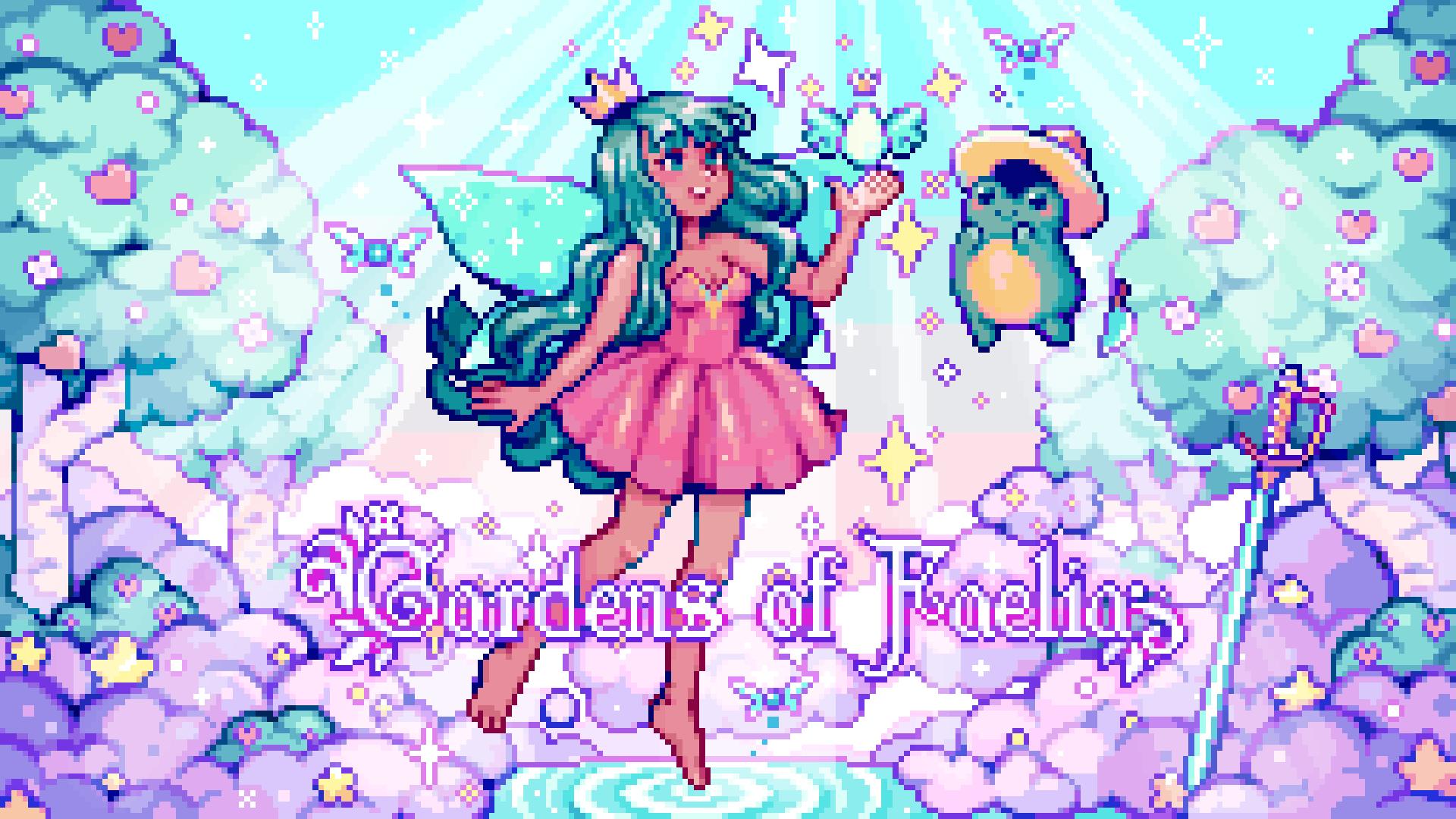 Discovery splash banner for 🌷 Gardens of Faelia Discord server