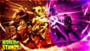 Discovery splash banner for World of Stands Discord server