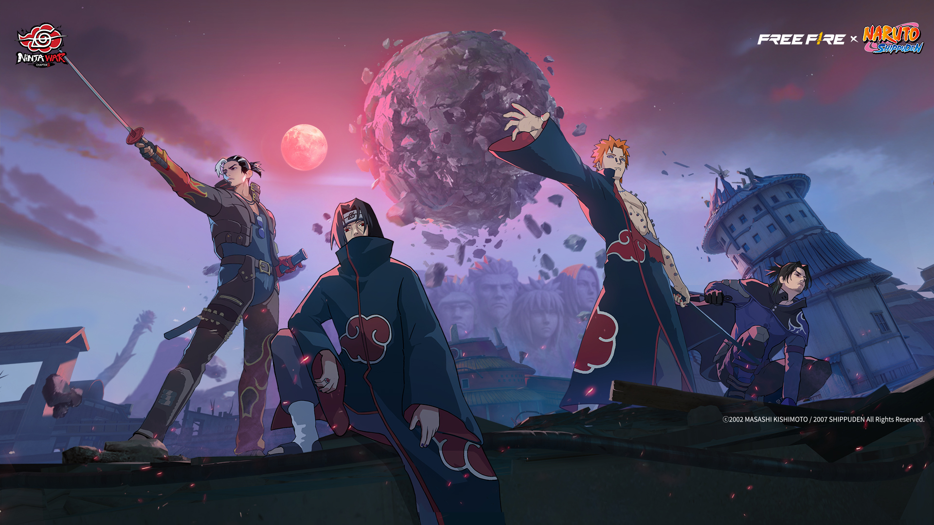 Discovery splash banner for Free Fire EU | 9th Anniversary 🎉 Discord server