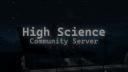 Discovery splash banner for High Science Discord server