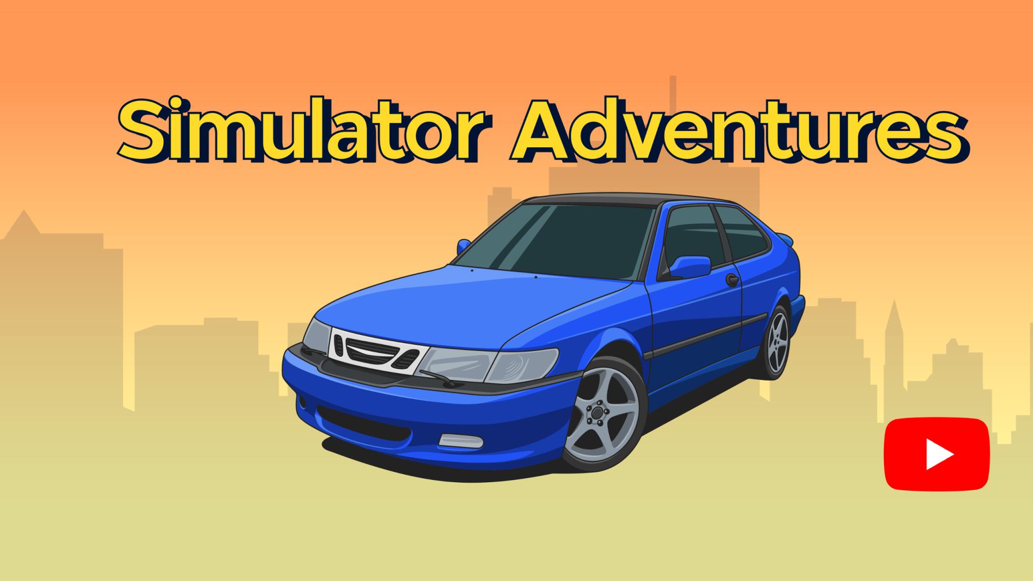 Discovery splash banner for Simulator Adventures Discord server