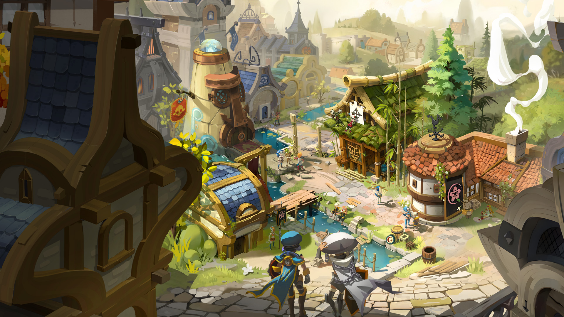 Discovery splash banner for Dofus Discord server