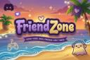 Discovery splash banner for FriendZone | Make Friends ⋅ Fun Chill Active Chat ⋅ VC Social Gaming ⋅ Memes ⋅ Nitro Emojis ⋅ Anime Discord server